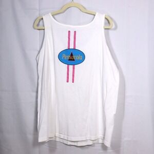 Vintage Anvil Pride 2000 Tank Top XL White Mens Pensacola Graphic Florida